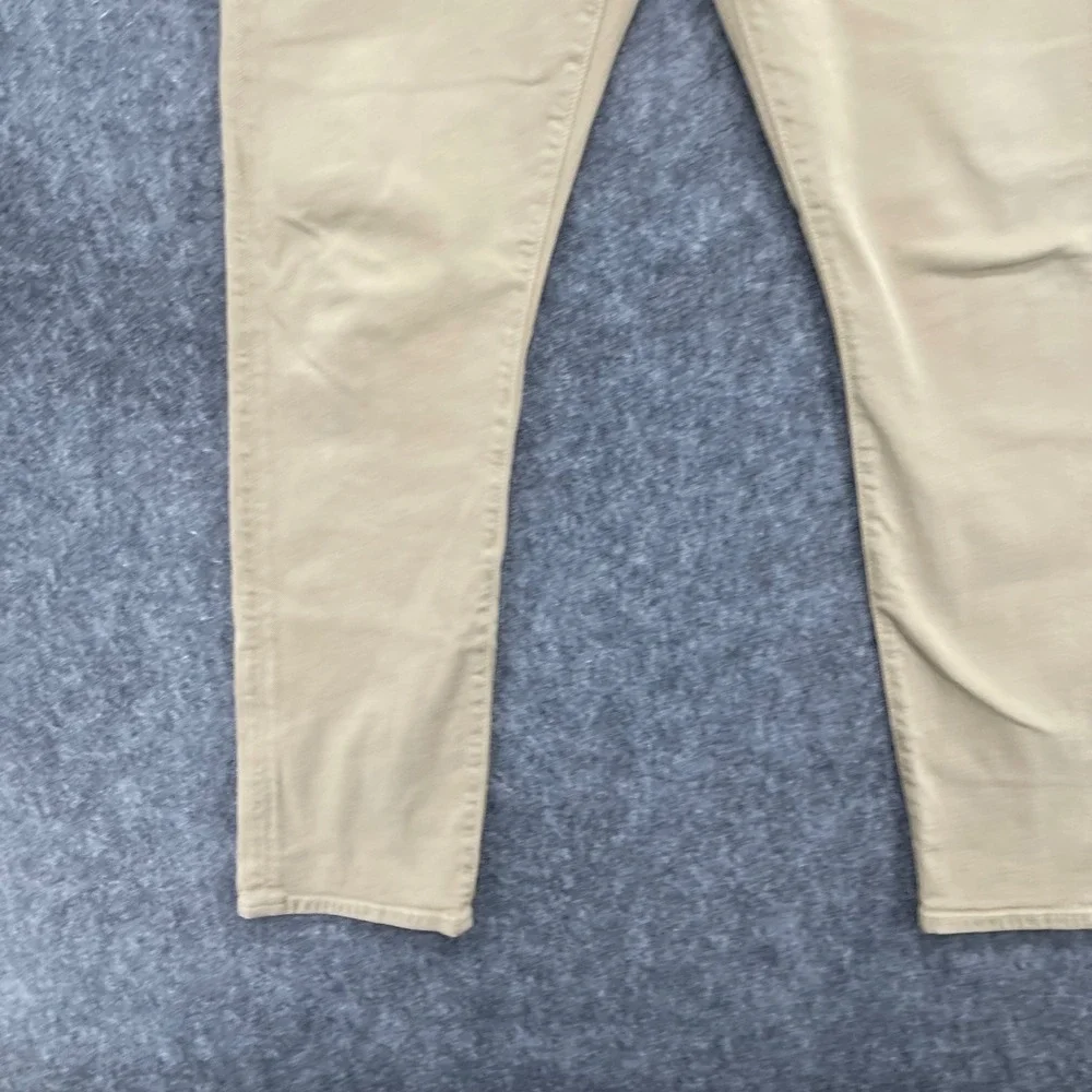 CIVILIANAIRE Jeans Mens 32x30  Slim Fit Beige Denim Walker Allen Edmonds